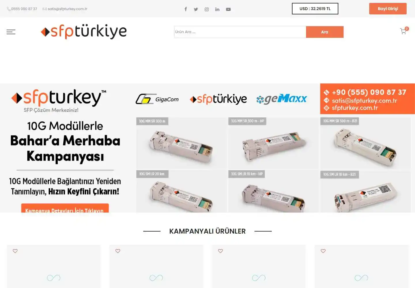 Sfpturkey Elektronik İthalat İhracat Ticaret Limited Şirketi