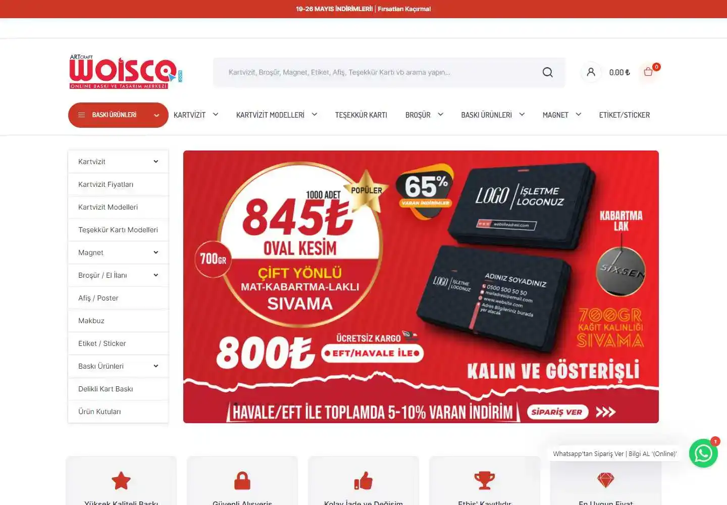 Ahmet Güden  Woisco Art Craft E-Ticaret 