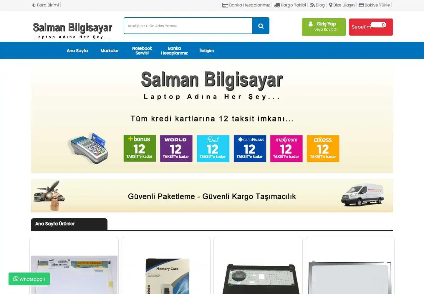 Salman Bilgisayar Elektronik Turizm Emlak İthalat İhracat Sanayi Ticaret Limited Şirketi