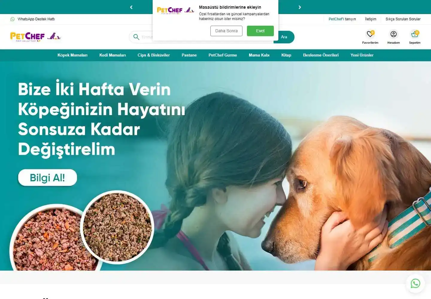 Petchef Evcil Hayvan Ürünleri İthalat İhracat Ticaret Limited Şirketi