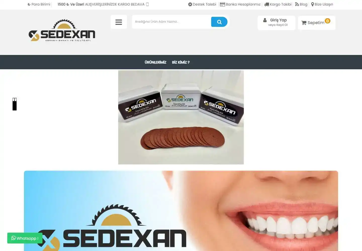 Sedexan Abrasiv Sanayi Ve Ticaret Limited Şirketi