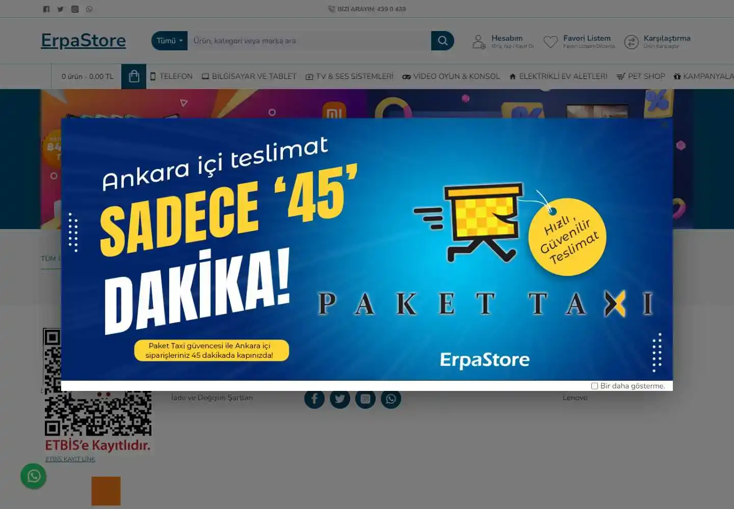 Erpa Mobil E-Ticaret Ve Teknoloji Anonim Şirketi