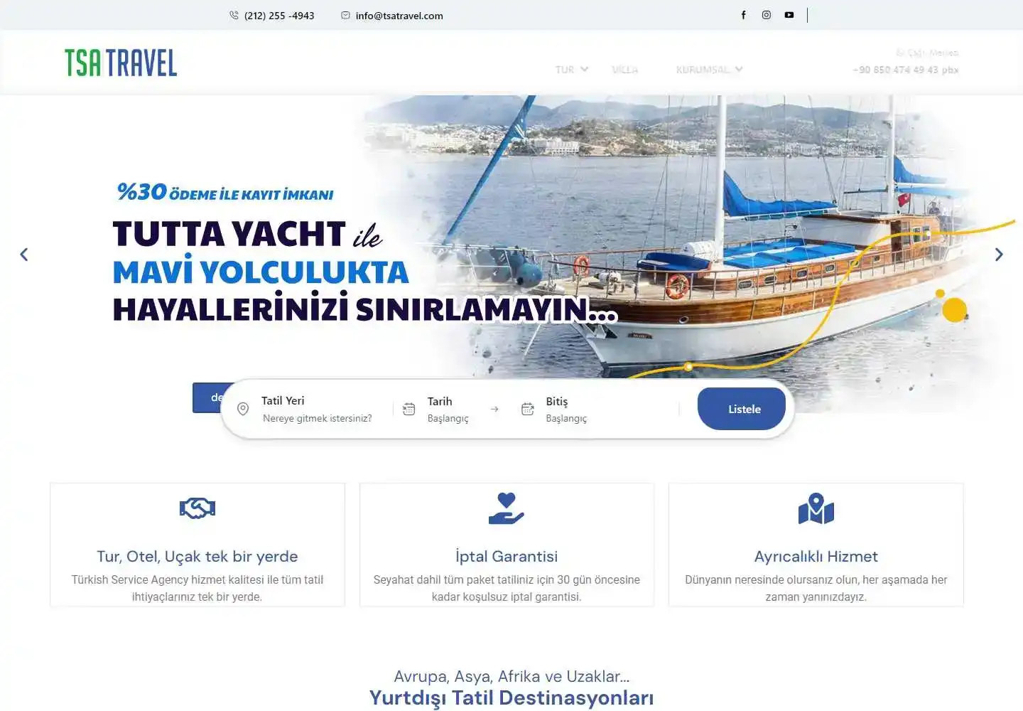 Tsa Turkısh Servıce Agency Turizm Ve Ticaret Anonim Şirketi