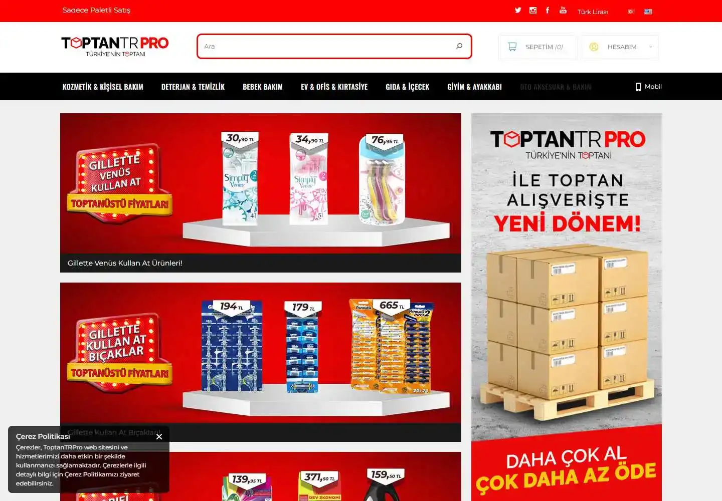 Toptantr Online Mağazacılık Ticaret Anonim Şirketi