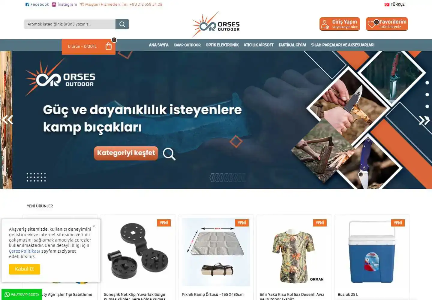 Orses Outdoor Hobi Malzemeleri İç Ve Dış Ticaret Limited Şirketi