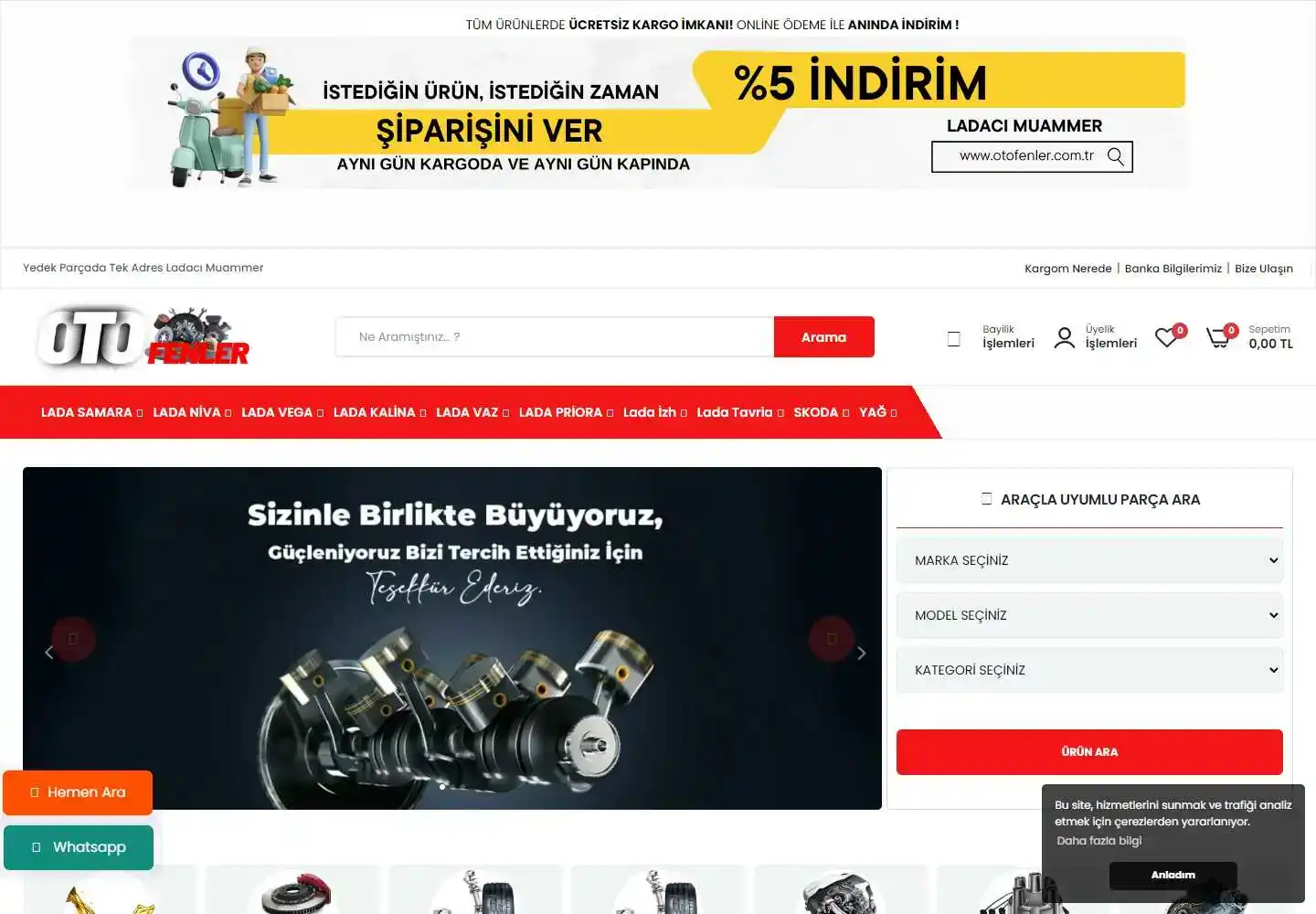 Otofenler Oto-Oto Yedek Parça Tahattüt-Pazarlama Sanayi Ve Ticaret Limited Şirketi