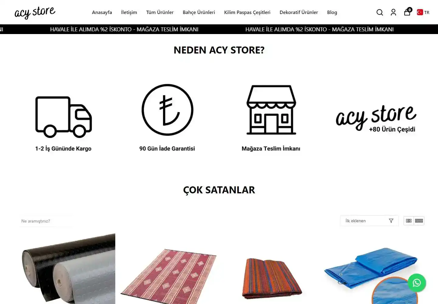 Acy Store Mefruşat İç Ve Dış Ticaret Limited Şirketi