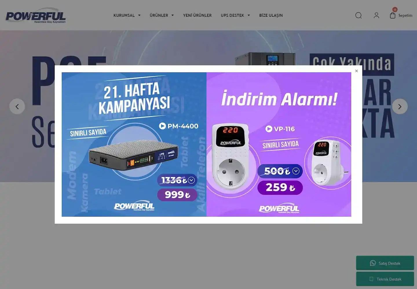 Powerful Elektronik Ve Enerji Sistemleri Sanayi Ve Ticaret Anonim Şirketi