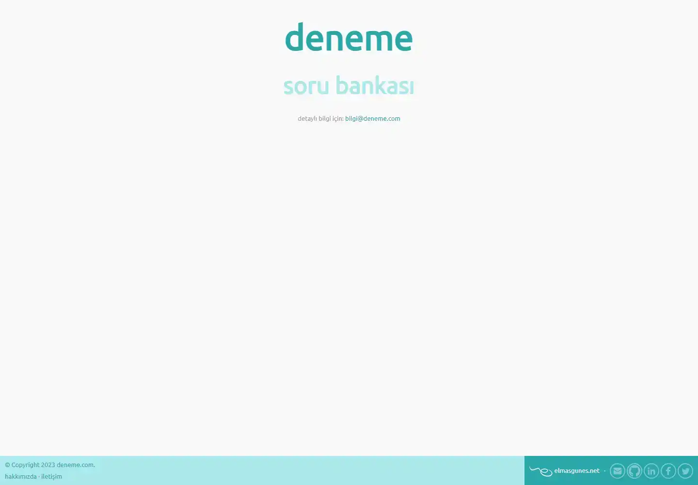 deneme