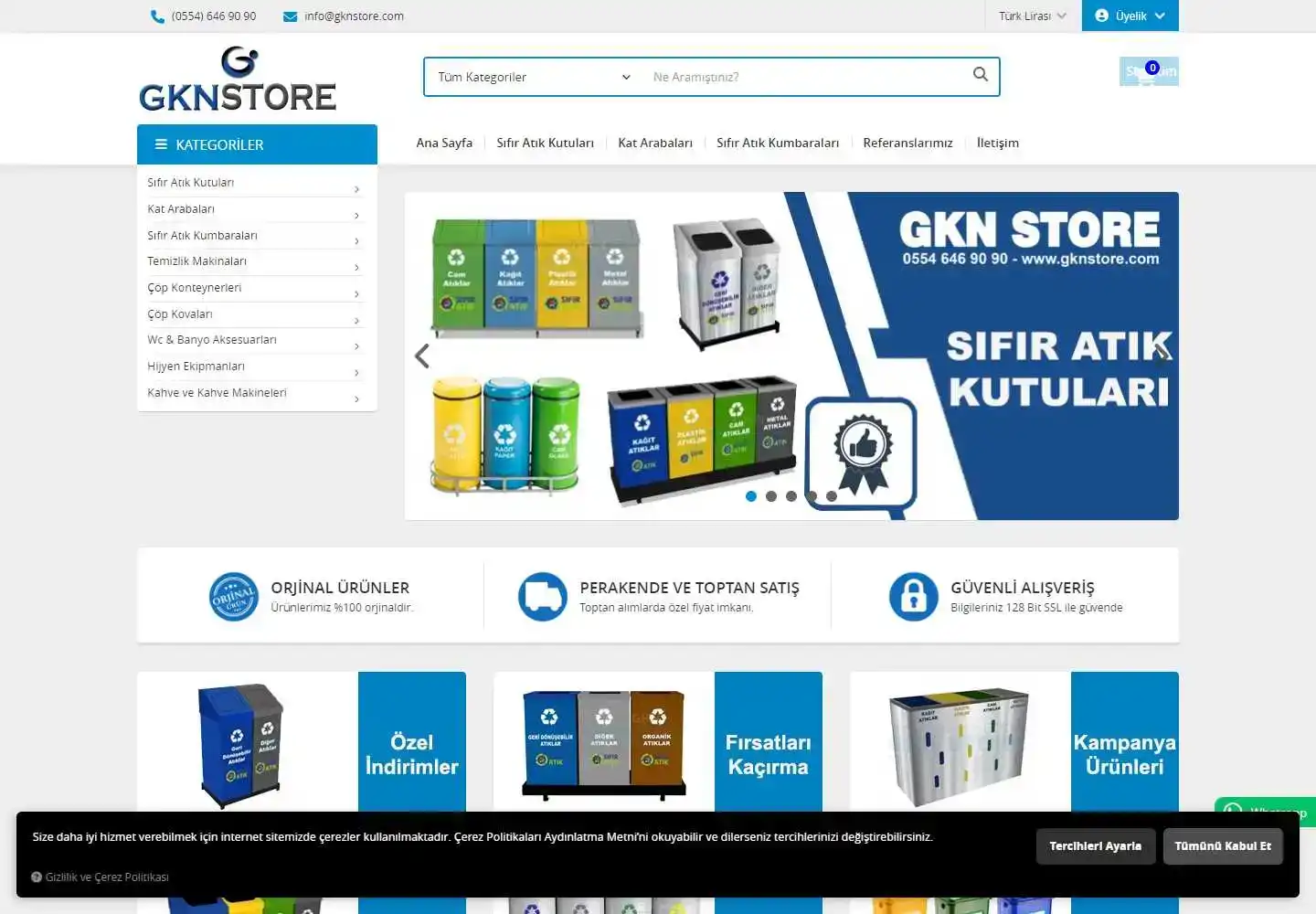 Gkn Store Temizlik Maddeleri Sanayi Ticaret Limited Şirketi