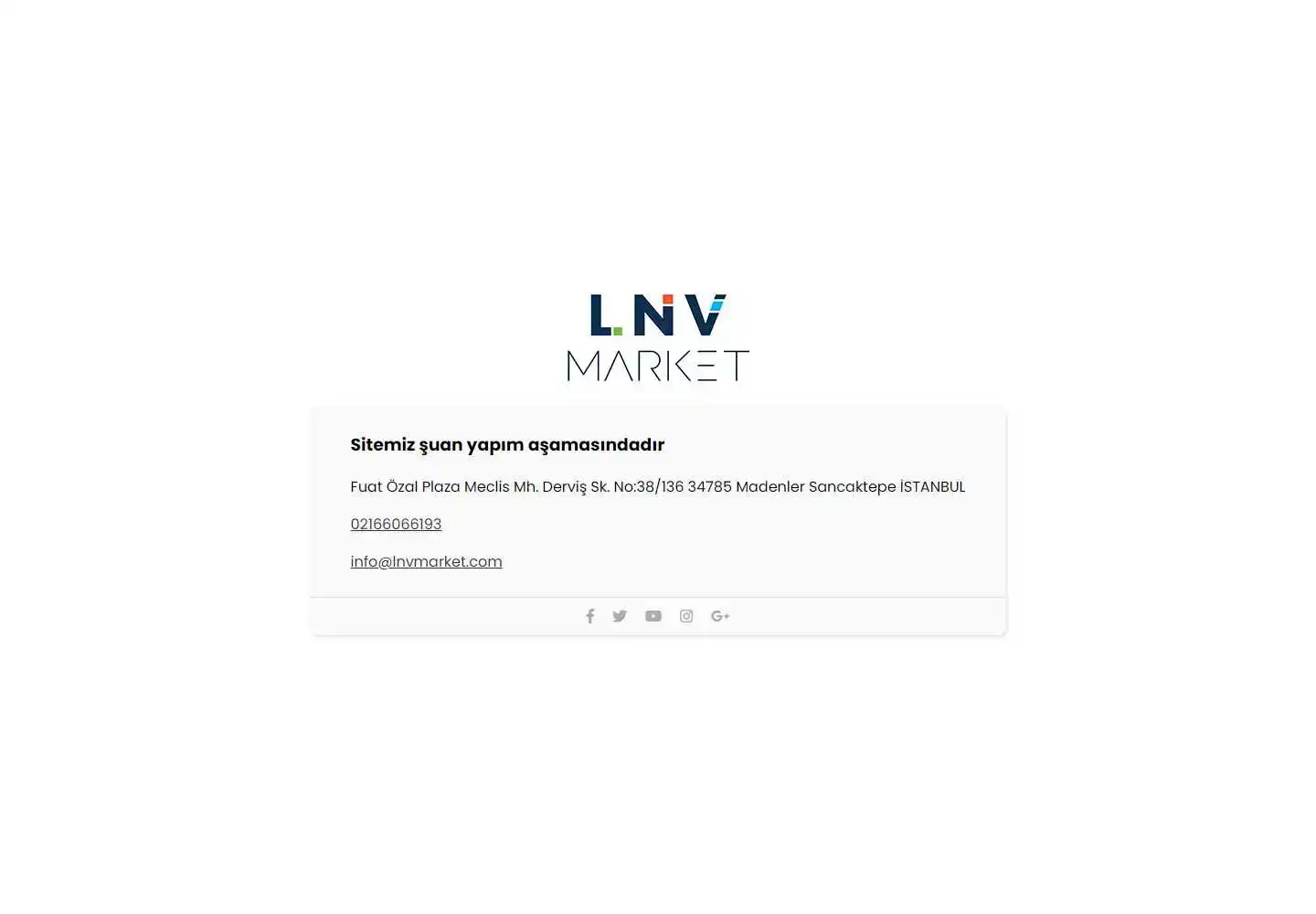 Lnv Market Teknoloji Anonim Şirketi