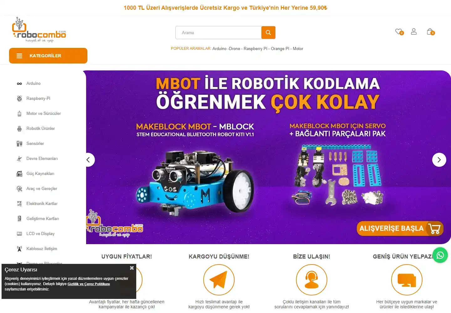 Robocombo Teknoloji Ürünleri Sanayi Ve Ticaret Limited Şirketi