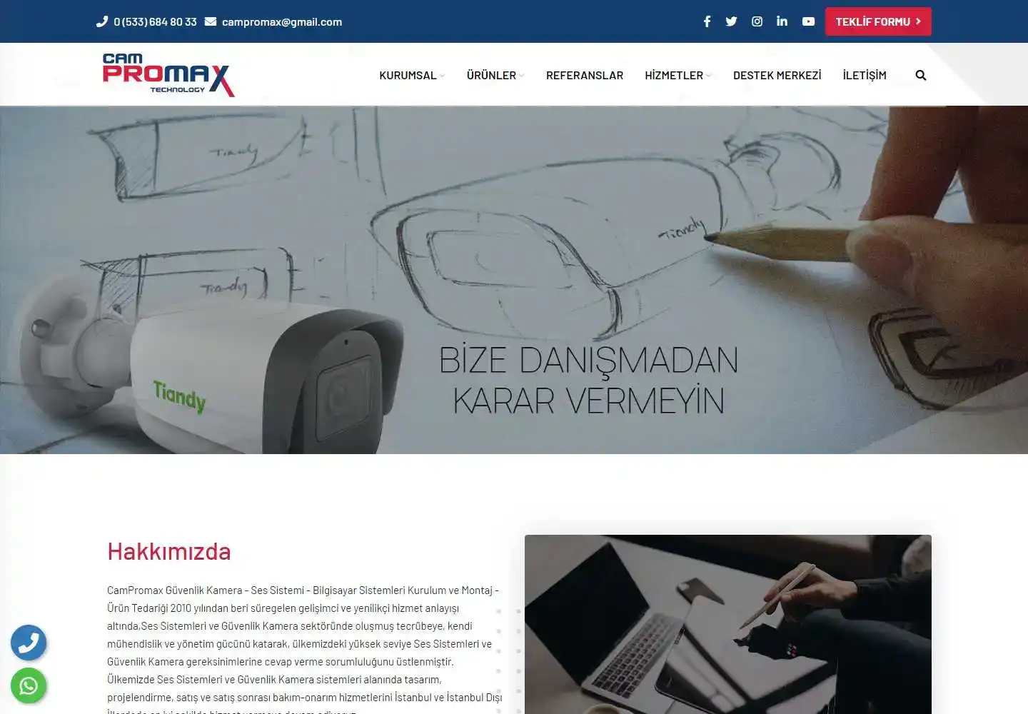 Sercan Gedik  Campromax Technology