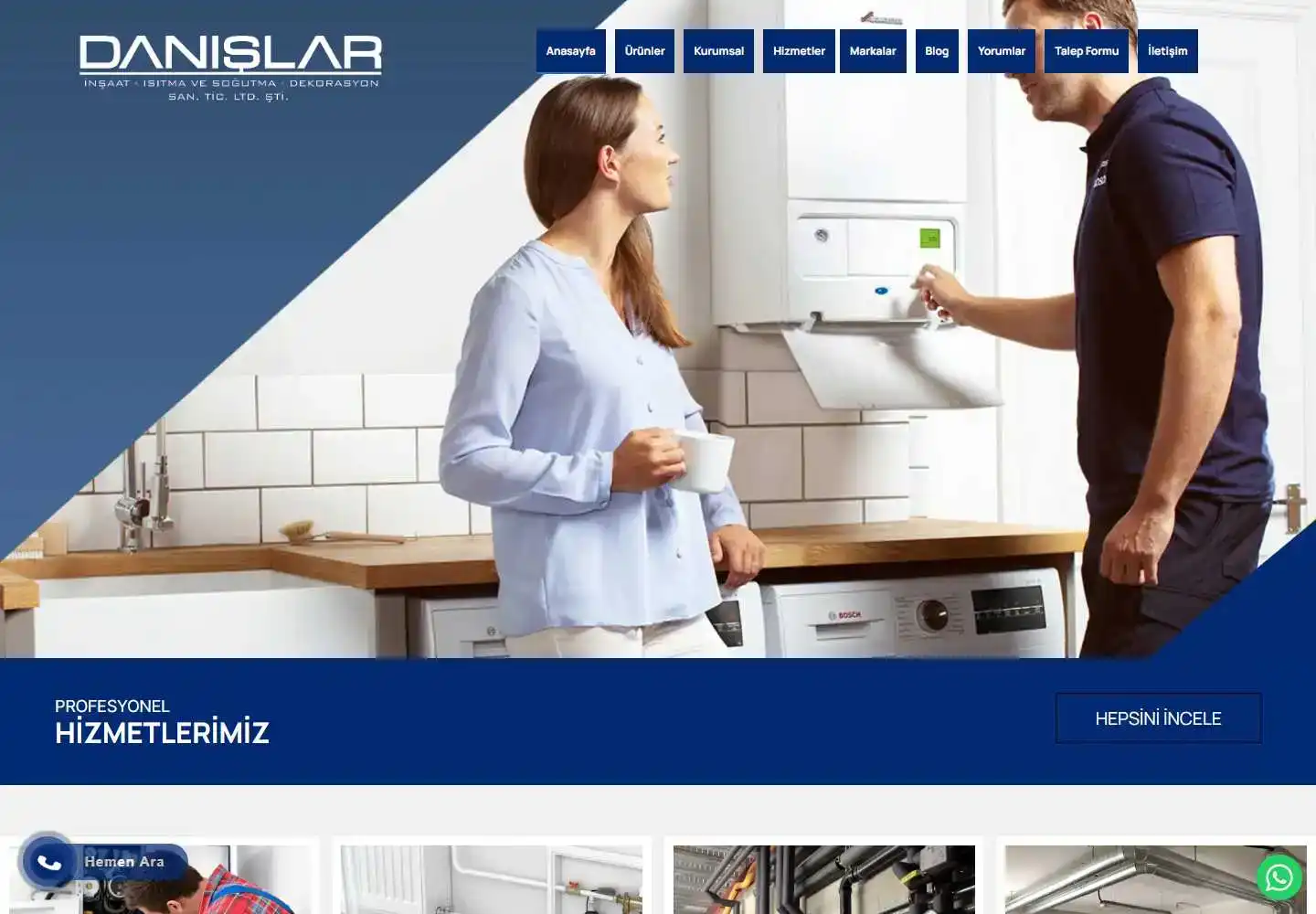 Danışlar İnşaat Isıtma Ve Soğutma Sistemleri Sanayi Ve Ticaret Limited Şirketi