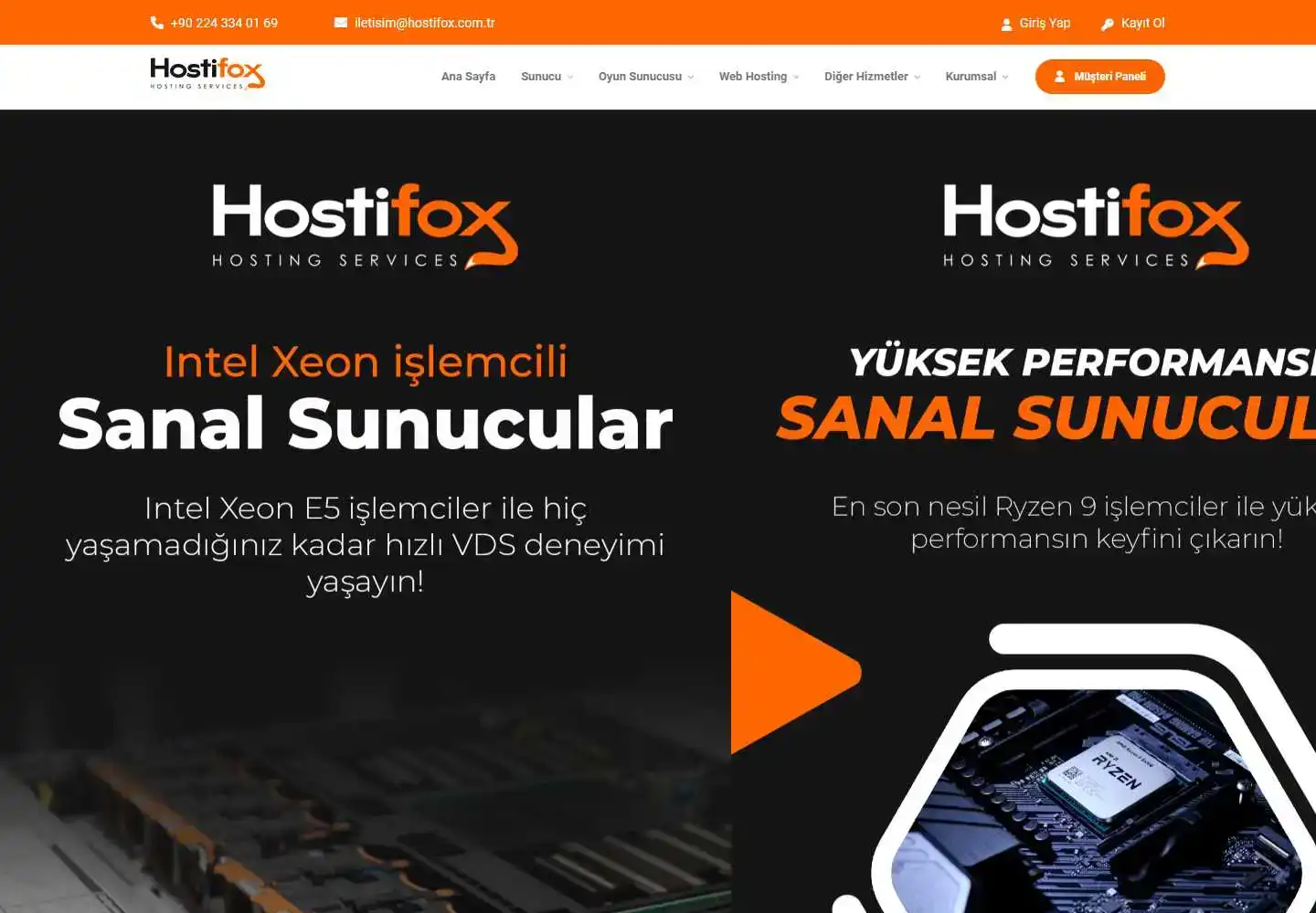 Hostifox İnternet Ve Bilişim Hizmetleri Ticaret Sanayi Limited Şirketi