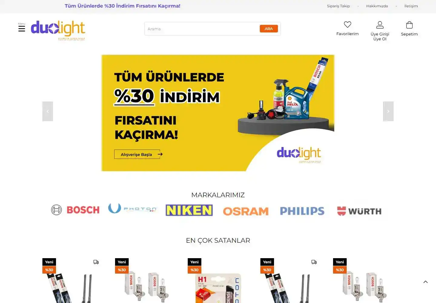 Duolıght Otomotiv Yedek Parça Sanayi Ve Ticaret Limited Şirketi