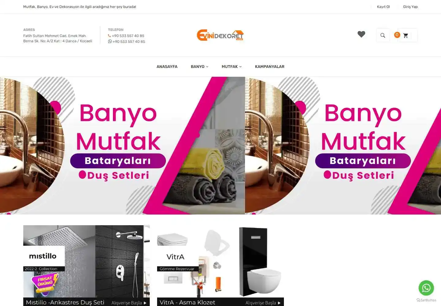 Demirhanlar Banyo Mutfak Yapı Mimarlık Sanayi Ticaret Limited Şirketi