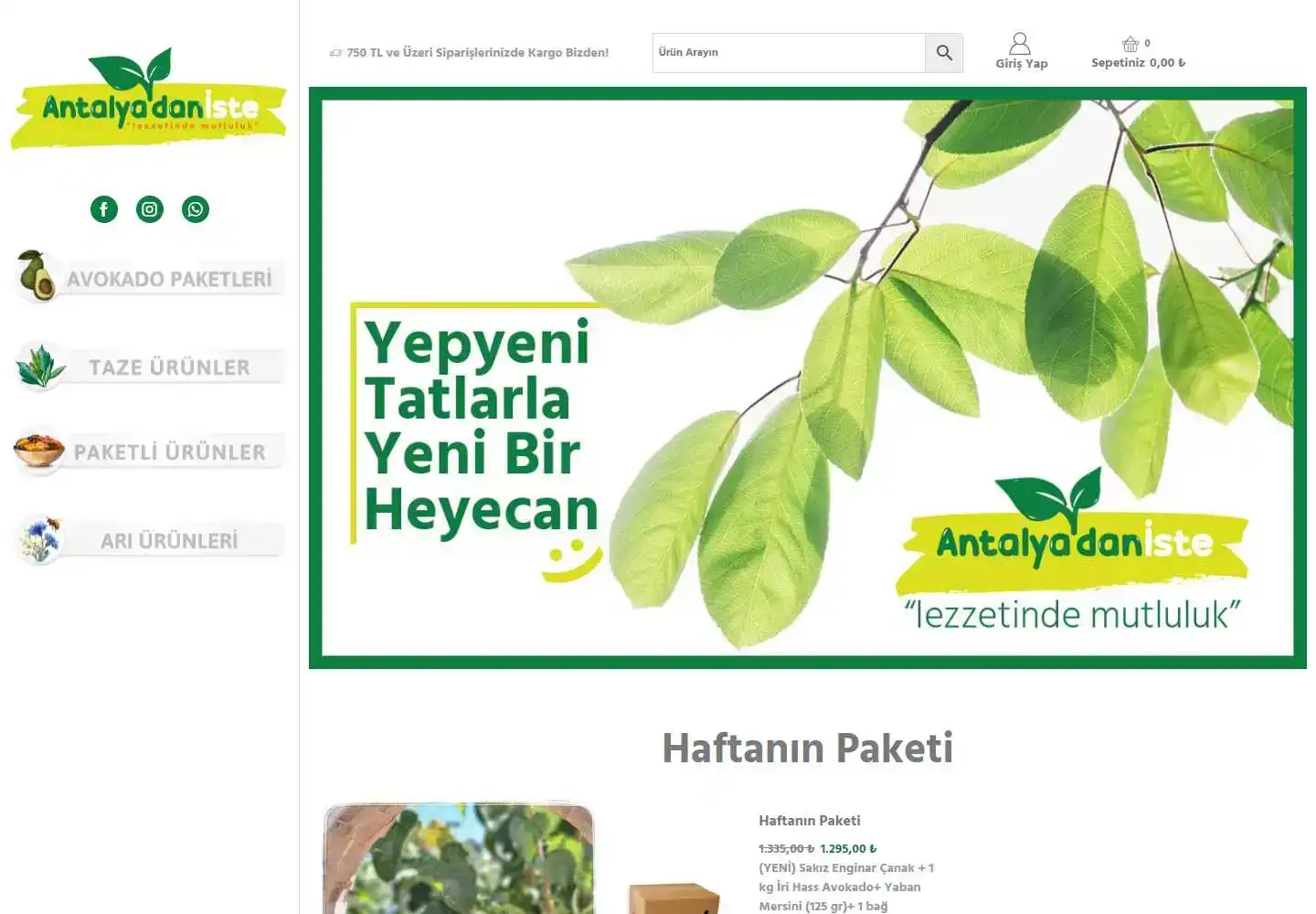 Kadıneli Gıda Tarım Ticaret Ve Sanayi Limited Şirketi