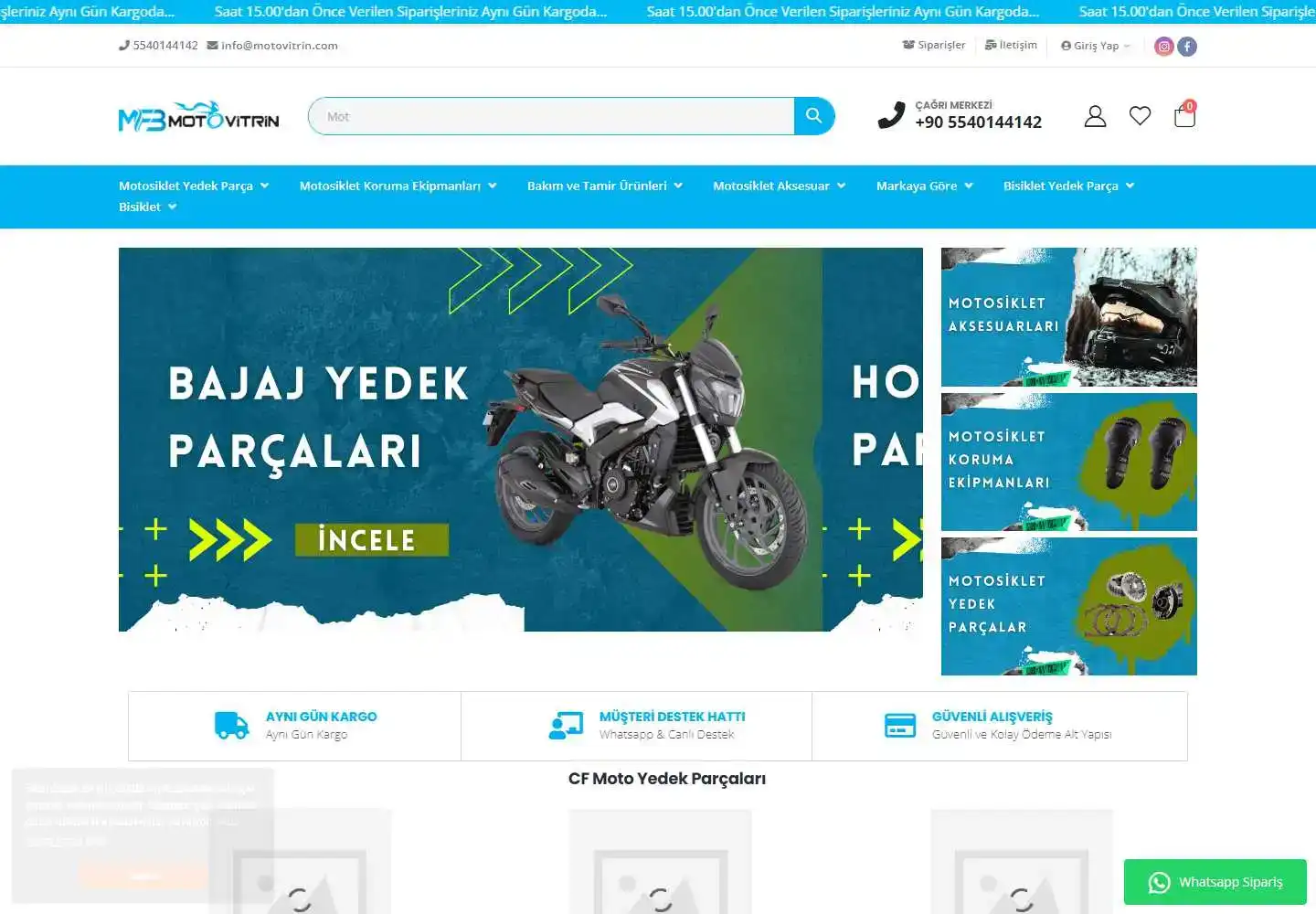 Mehmet Fatih Bardakcı  Moto Vitrin