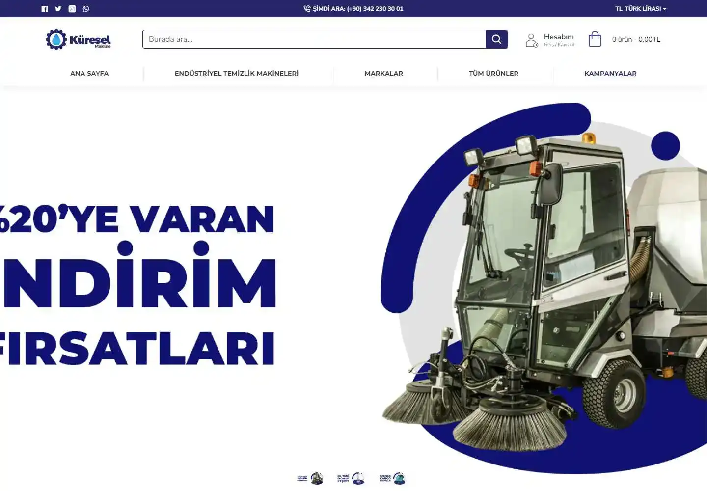 Küresel Hijyen Endüstriyel Temizlik Ve Makina Ticaret Limited Şirketi