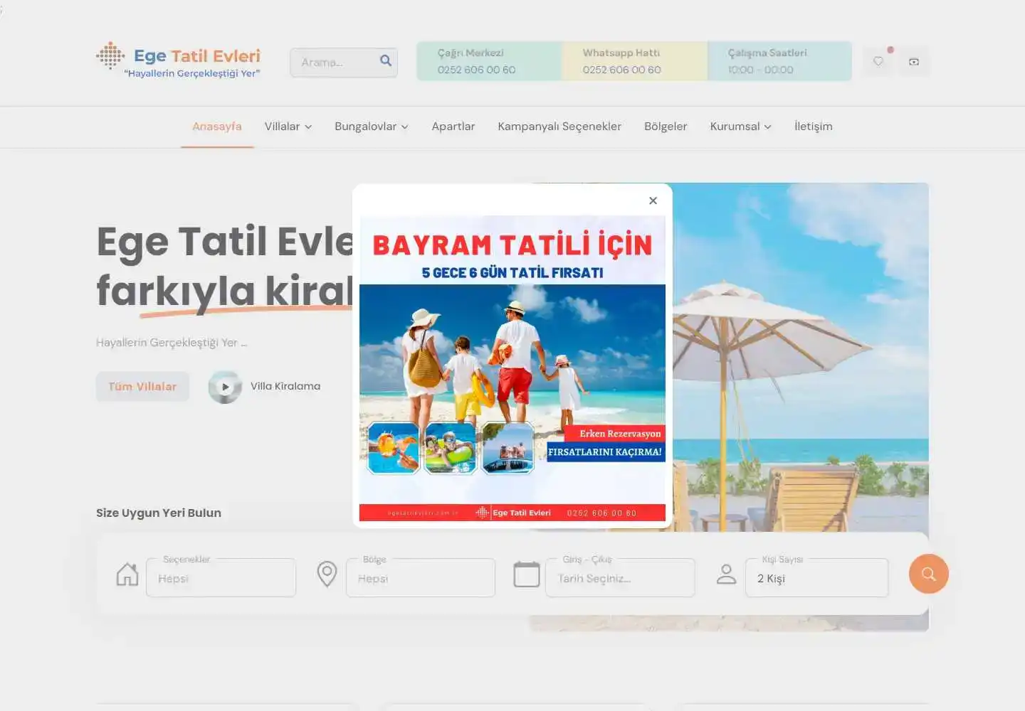 Ege Tatil Evleri Emlak Turizm Otomotiv Sanayi Ve Ticaret Limited Şirketi