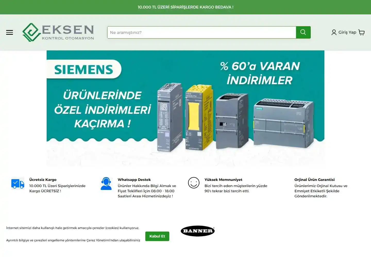 Eksen Kontrol Otomasyon Elektrik Elektronik Makine Sanayi Ve Ticaret Limited Şirketi