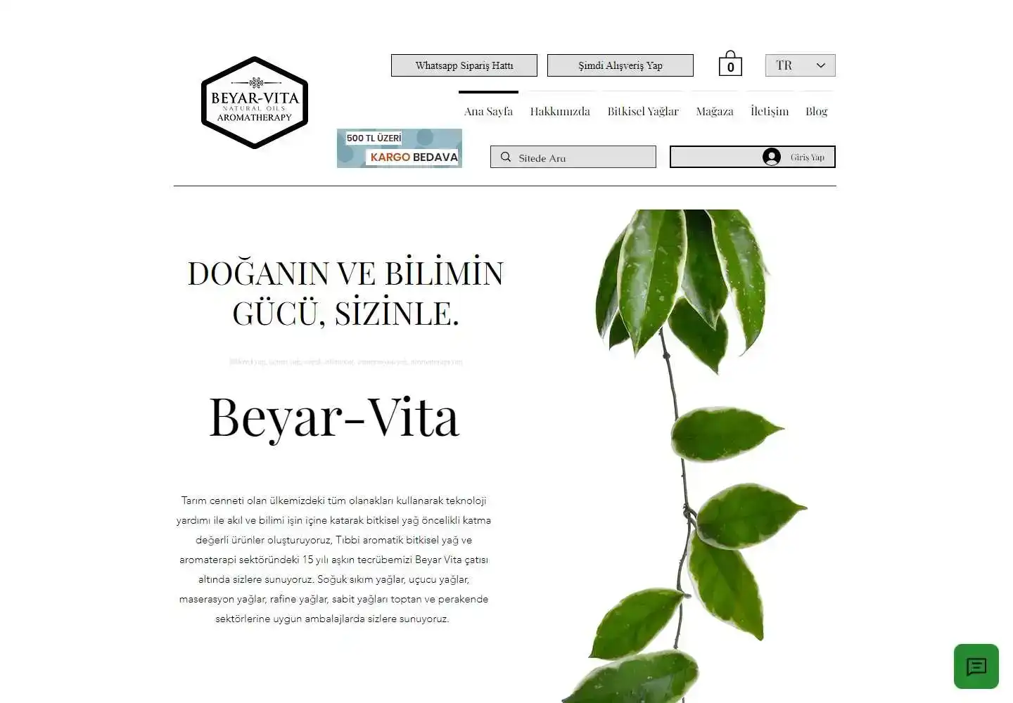 Beyar Vita İlaç Gıda Kozmetik Sanayi Ve Ticaret Limited Şirketi