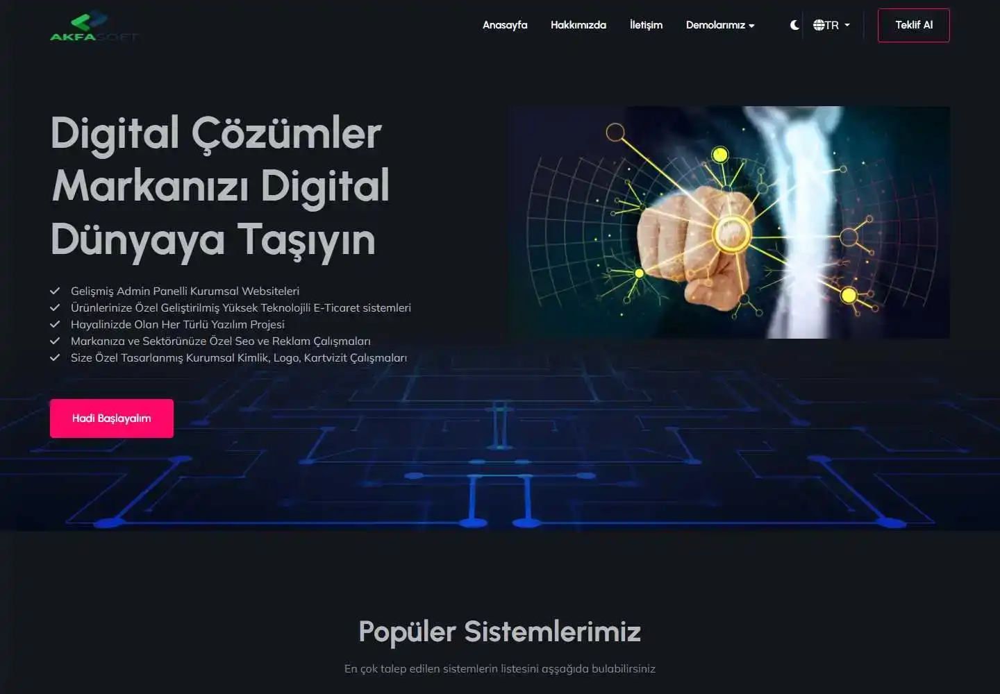 Akfasoft Yazılım Arge Ve Robotik Teknolojileri Pazarlama İhracat Limited Şirketi