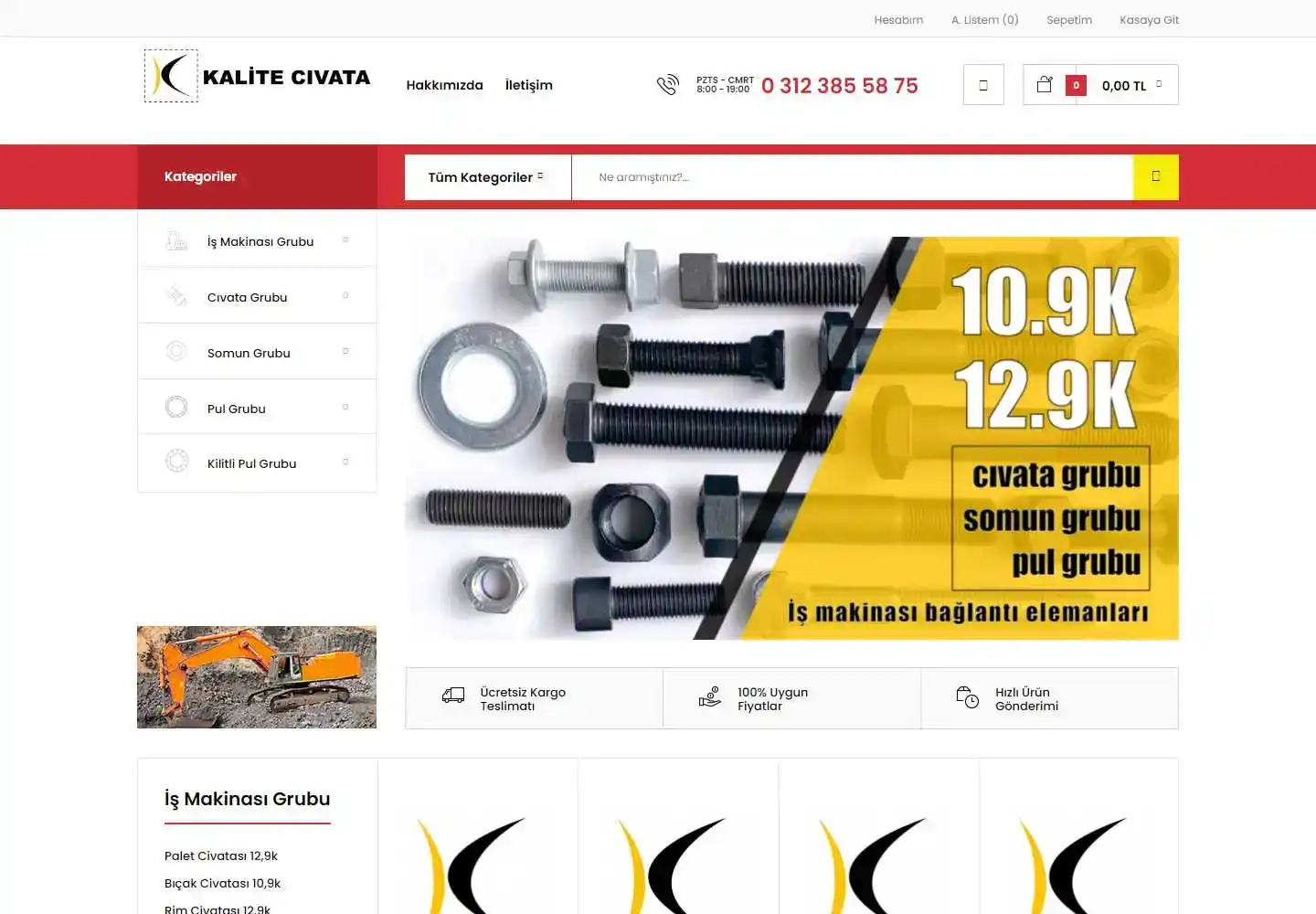 Kalite Civata Makina İç Ve Dış Ticaret Limited Şirketi