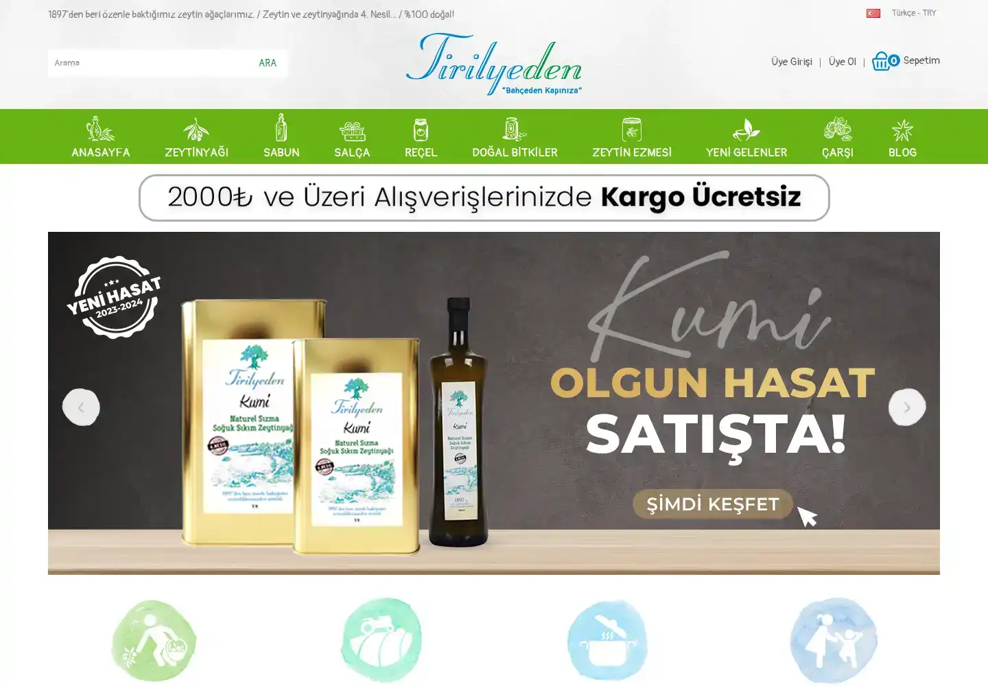 Tirilyeden Gıda Tarım Hayvancılık Sanayi Ve Ticaret Limited Şirketi