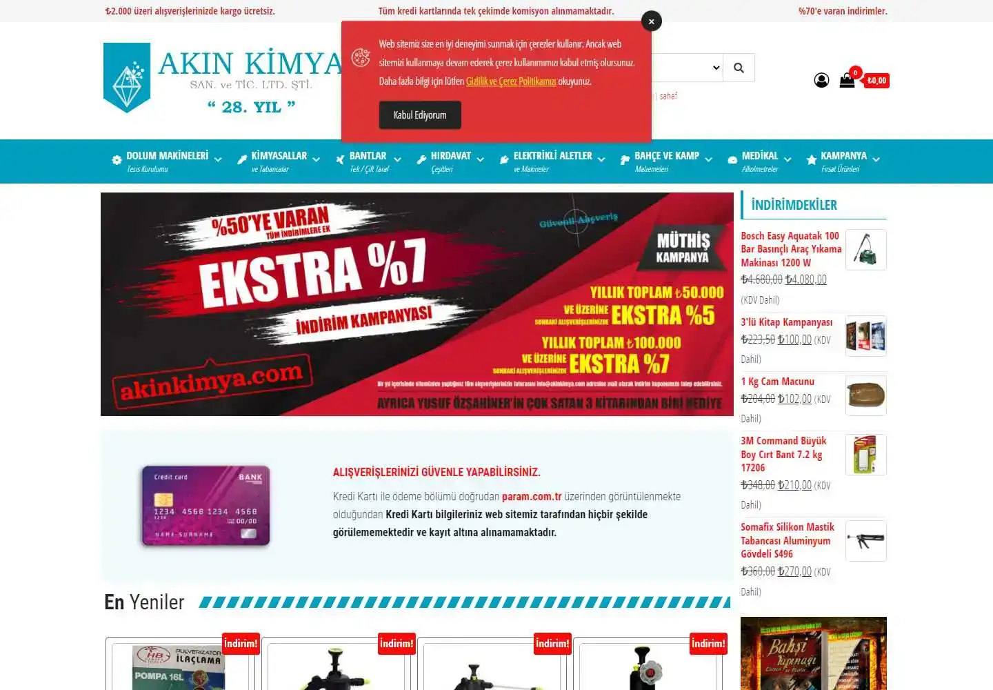 Akın Kimya Ve Kozmetik Sanayi Ve Ticaret Limited Şirketi