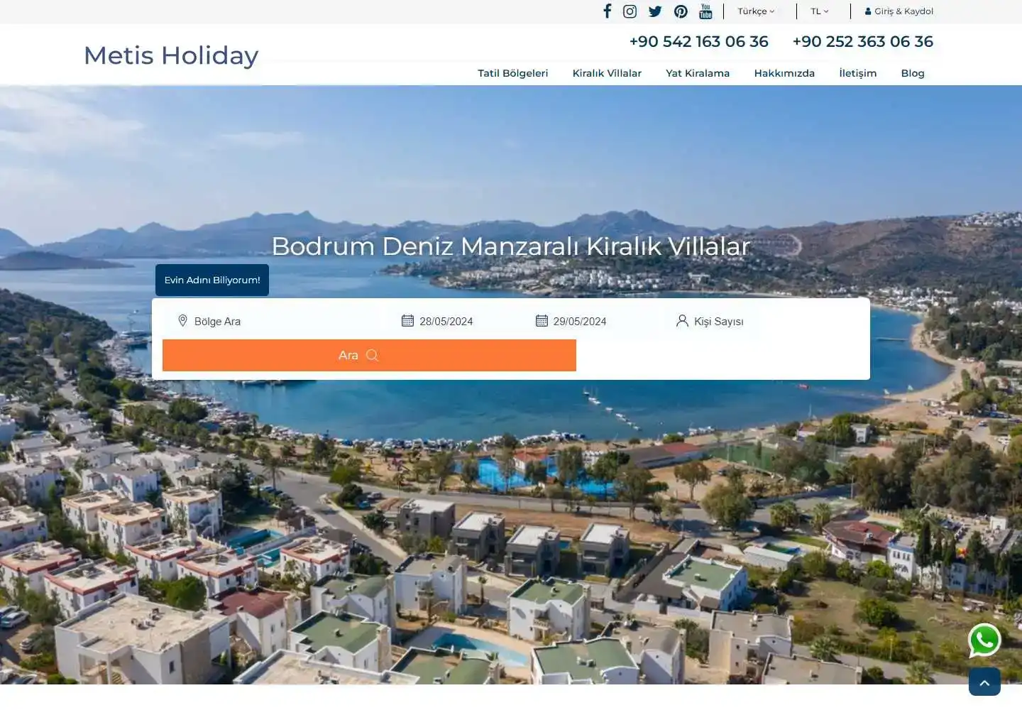 Mets Villa Ve Yat İşletmeciliği Turizm Ticaret Limited Şirketi