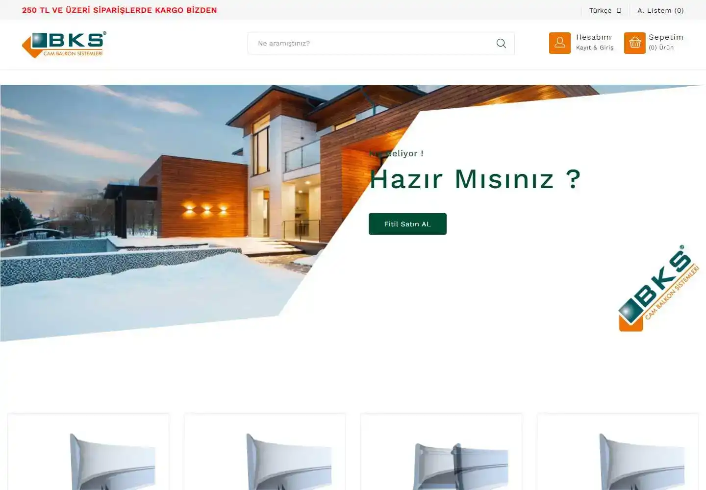 Bks Katlanır Cam Sistemleri Tarım Gıda İnşaat Sanayi Ve Ticaret Limited Şirketi