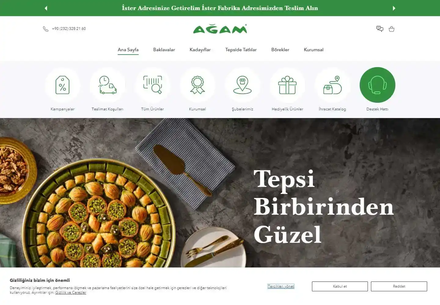 Ağam Baklavaları Gıda Ürünleri Ticaret Ve Sanayi Limited Şirketi