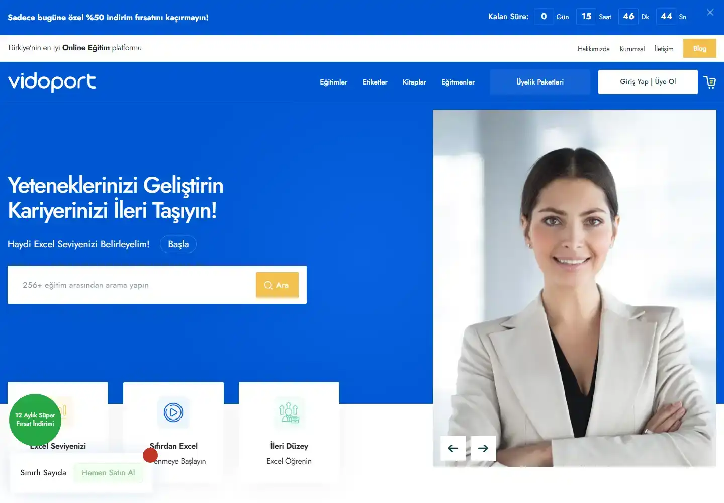 Ömer Bağcı Vidoport Online Eğitim