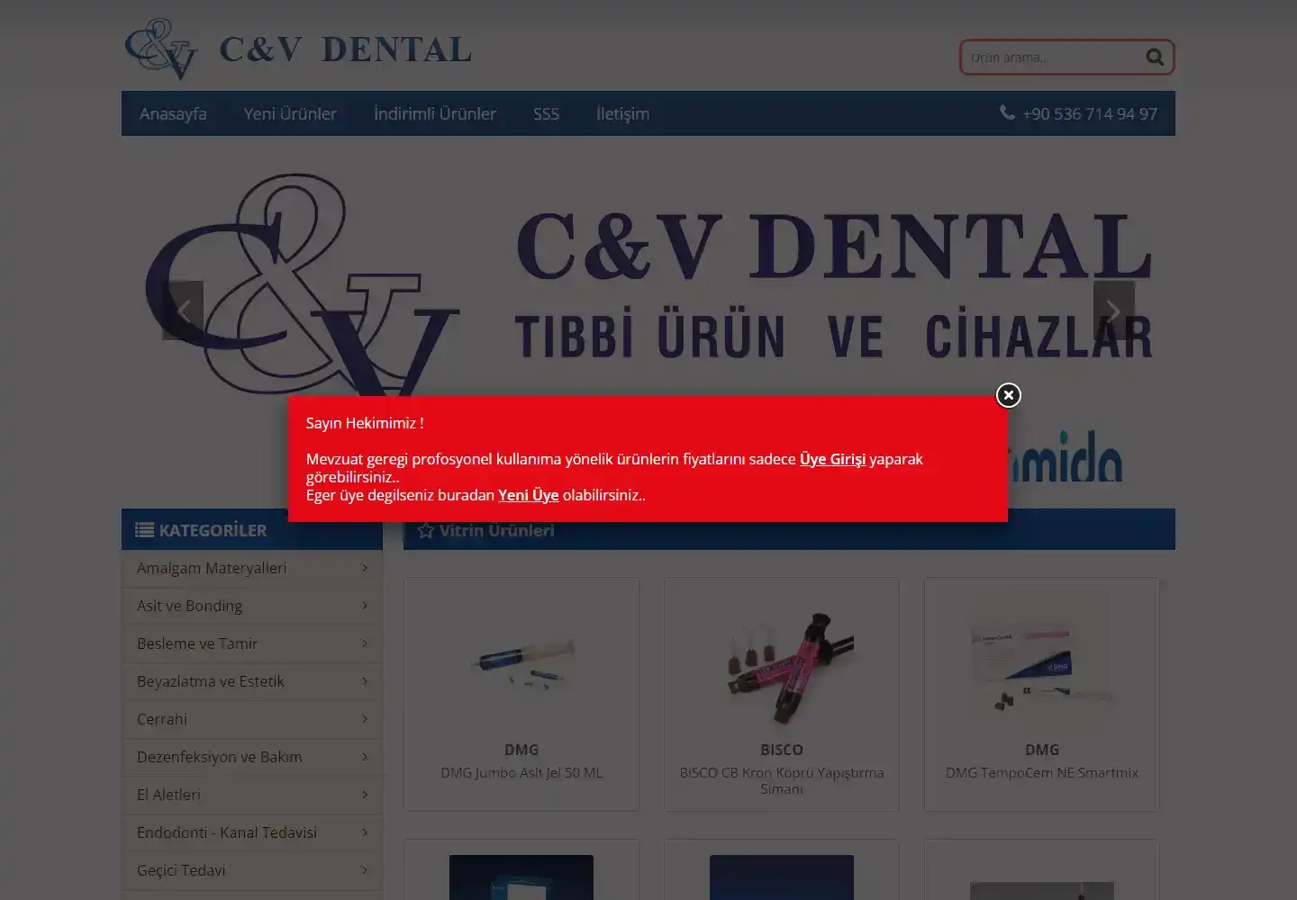 Cüneyt Gökatalay Cv Dental Tıbbi Ürün Cihazlar