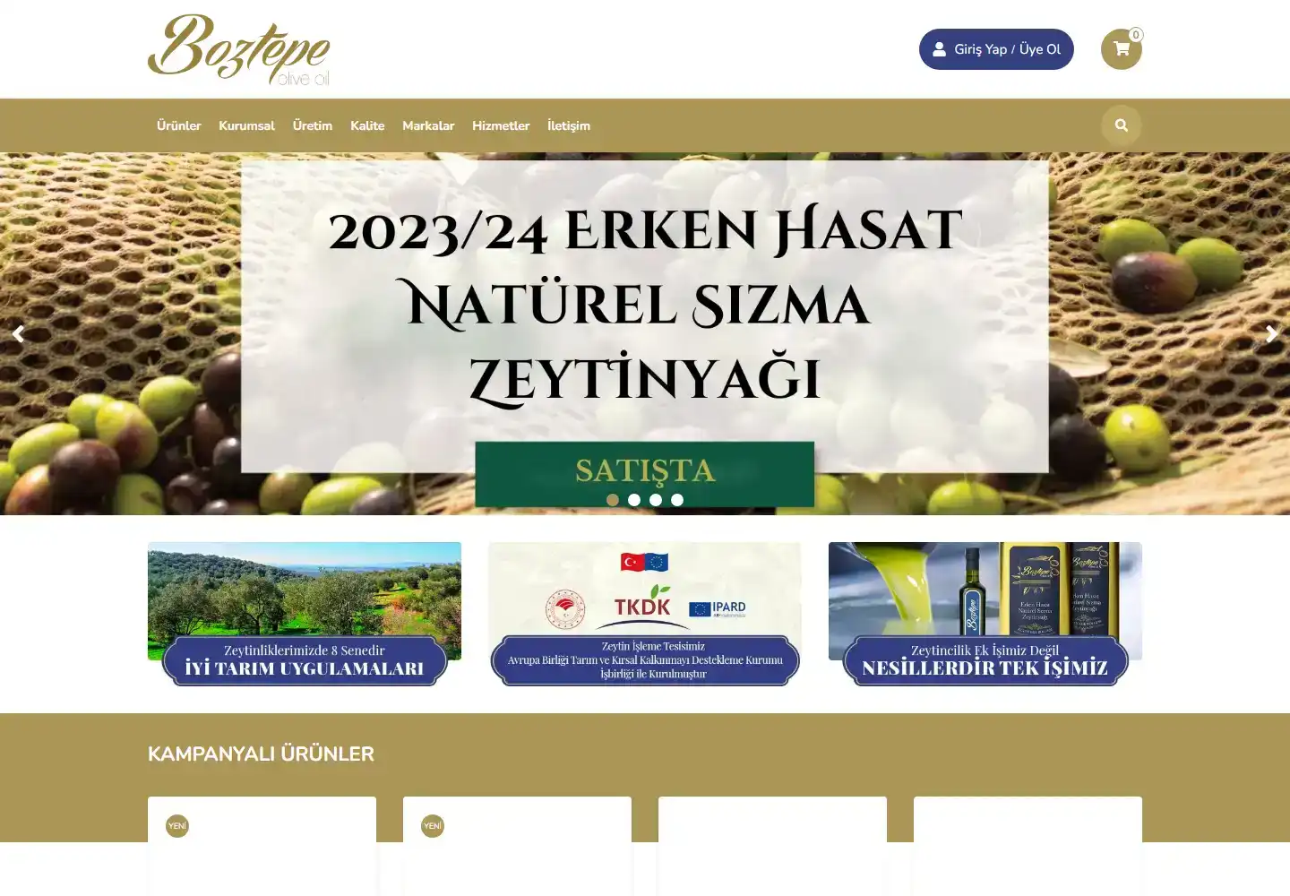 Boztepe Zeytincilik Sanayi Ve Ticaret Limited Şirketi