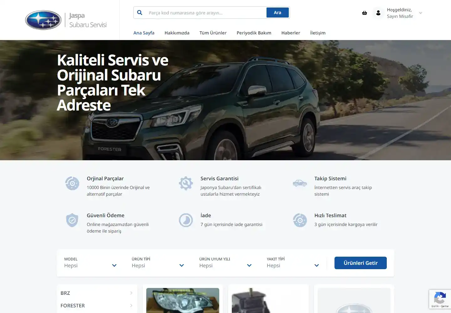 Jaspa Otomotiv Yedek Parça Ve Ticaret Limited Şirketi