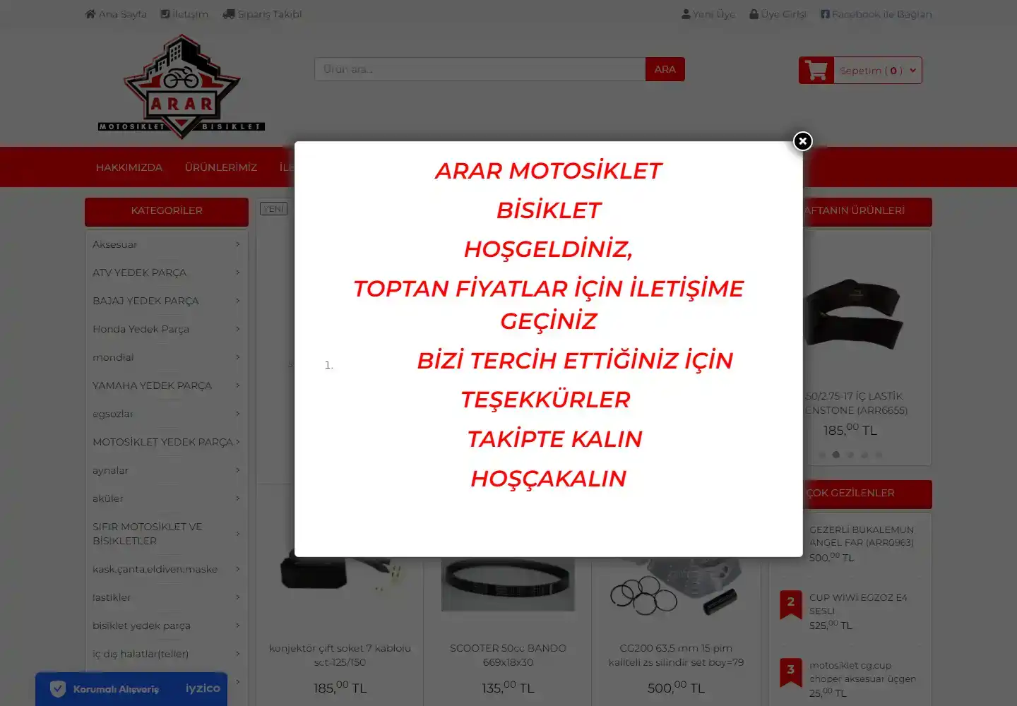 Hüseyin Arar  Arar Motosiklet Ve Bisiklet