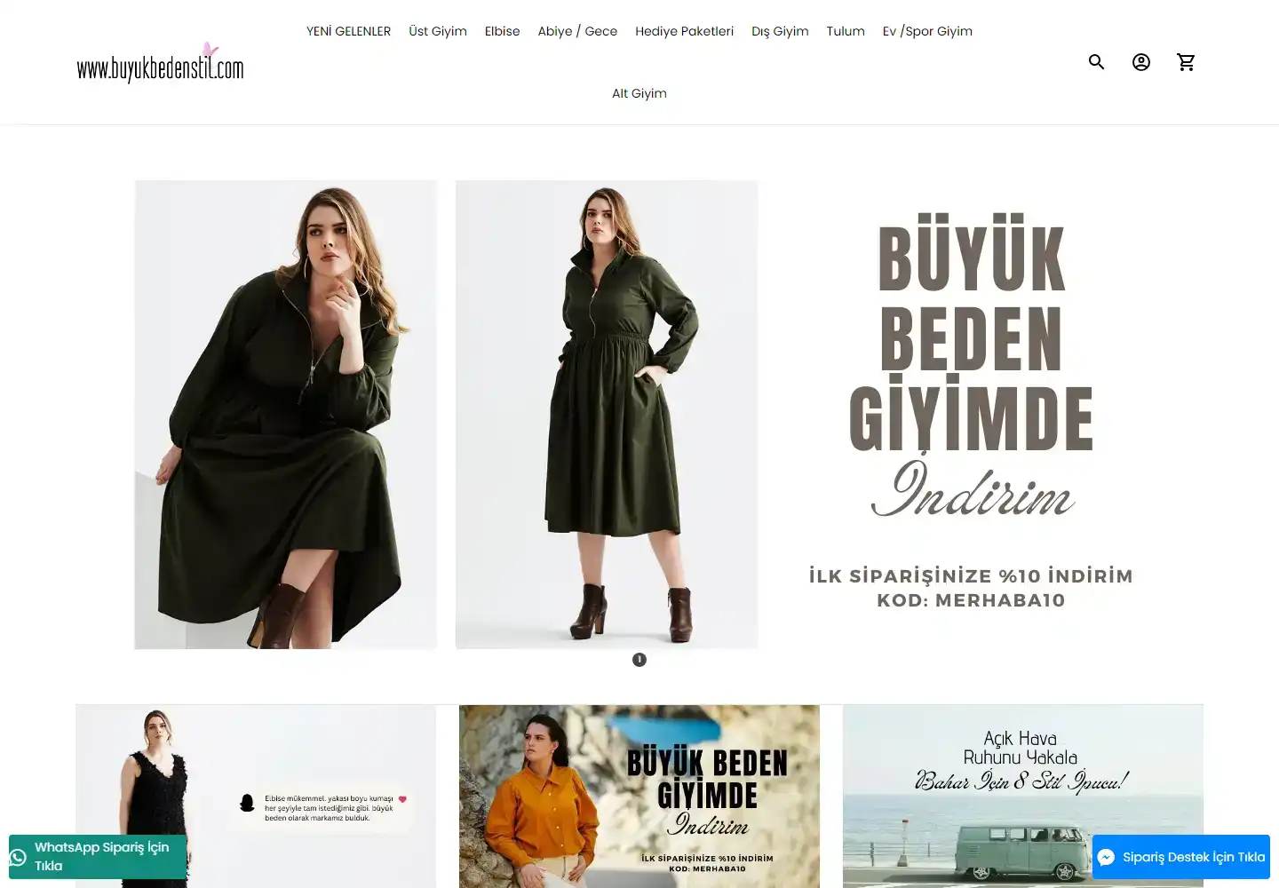 Bahar Alataş Çelik Even Plus Size