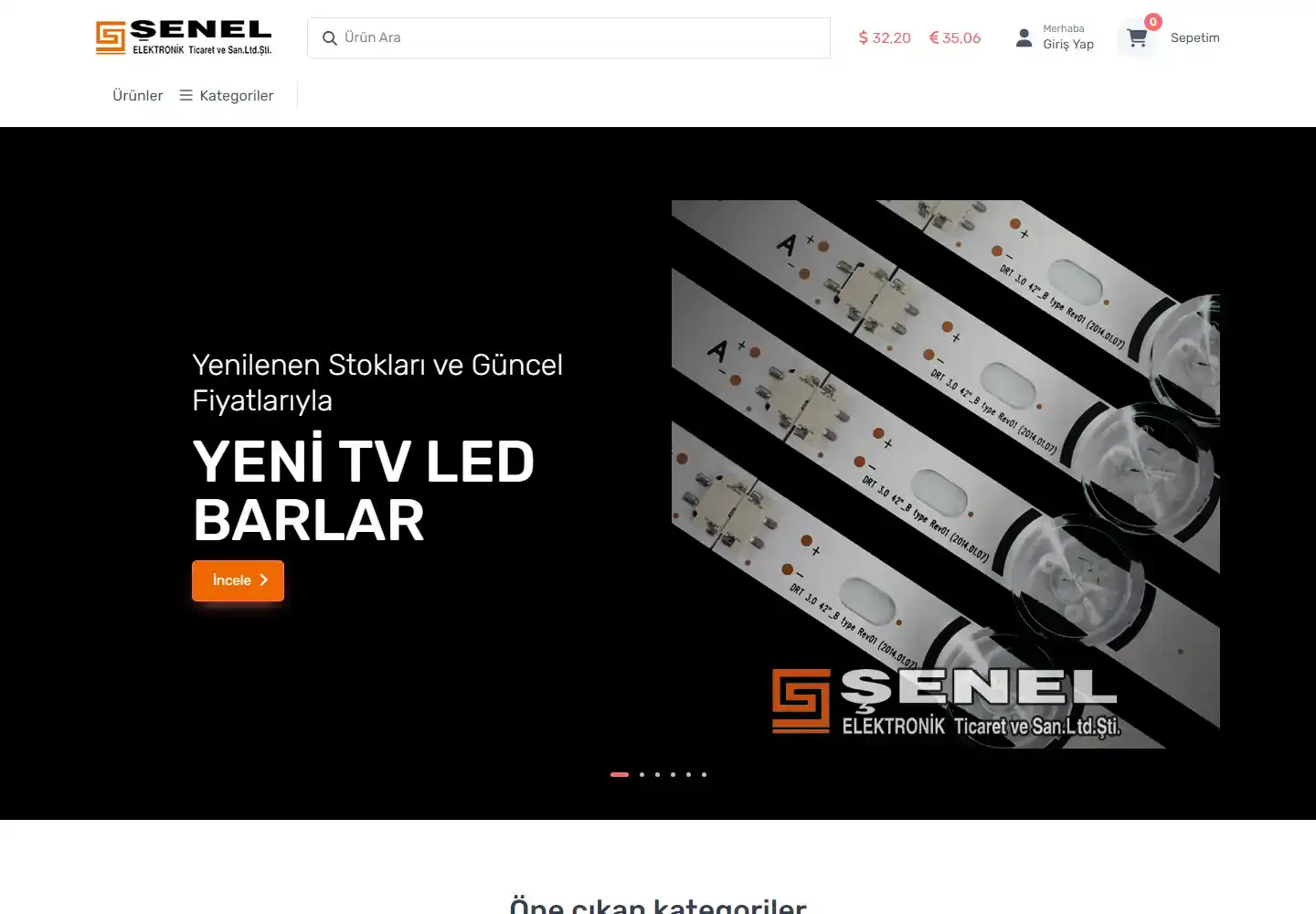 Şenel Elektronik Ticaret Ve Sanayi Limited Şirketi