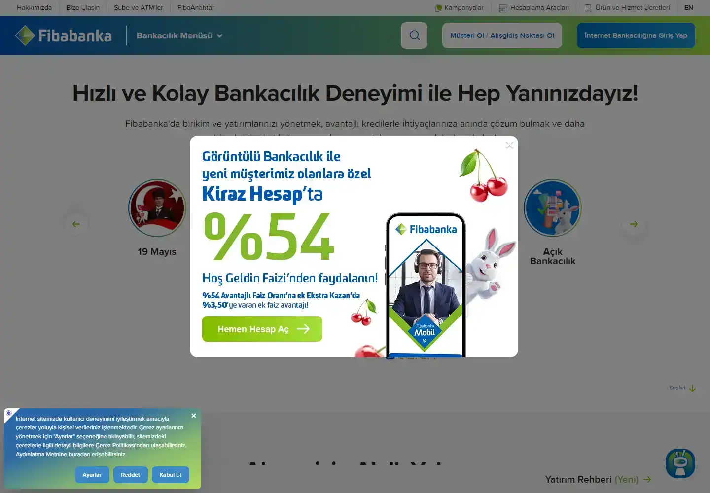 fibabanka mobil bankacılık