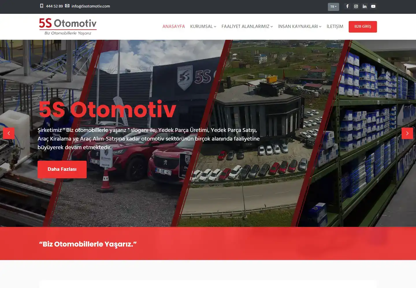 5S Otomotiv Servis Yedek Parça İthalat İhracat Sanayi Ve Ticaret Limited Şirketi