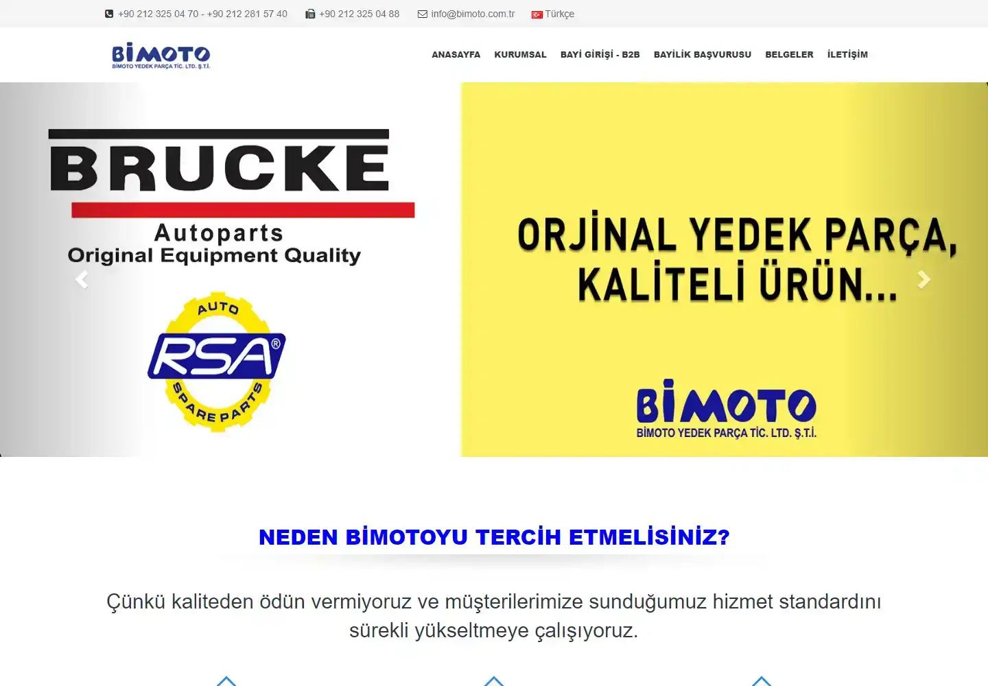 Bimoto Yedek Parça Ticaret Limited Şirketi