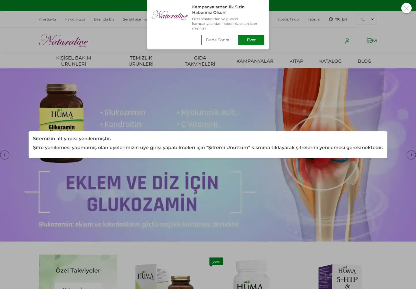 Natural Yaşam Kişisel Bakım Ve Temizlik Ürünleri Sanayi Ticaret Limited Şirketi