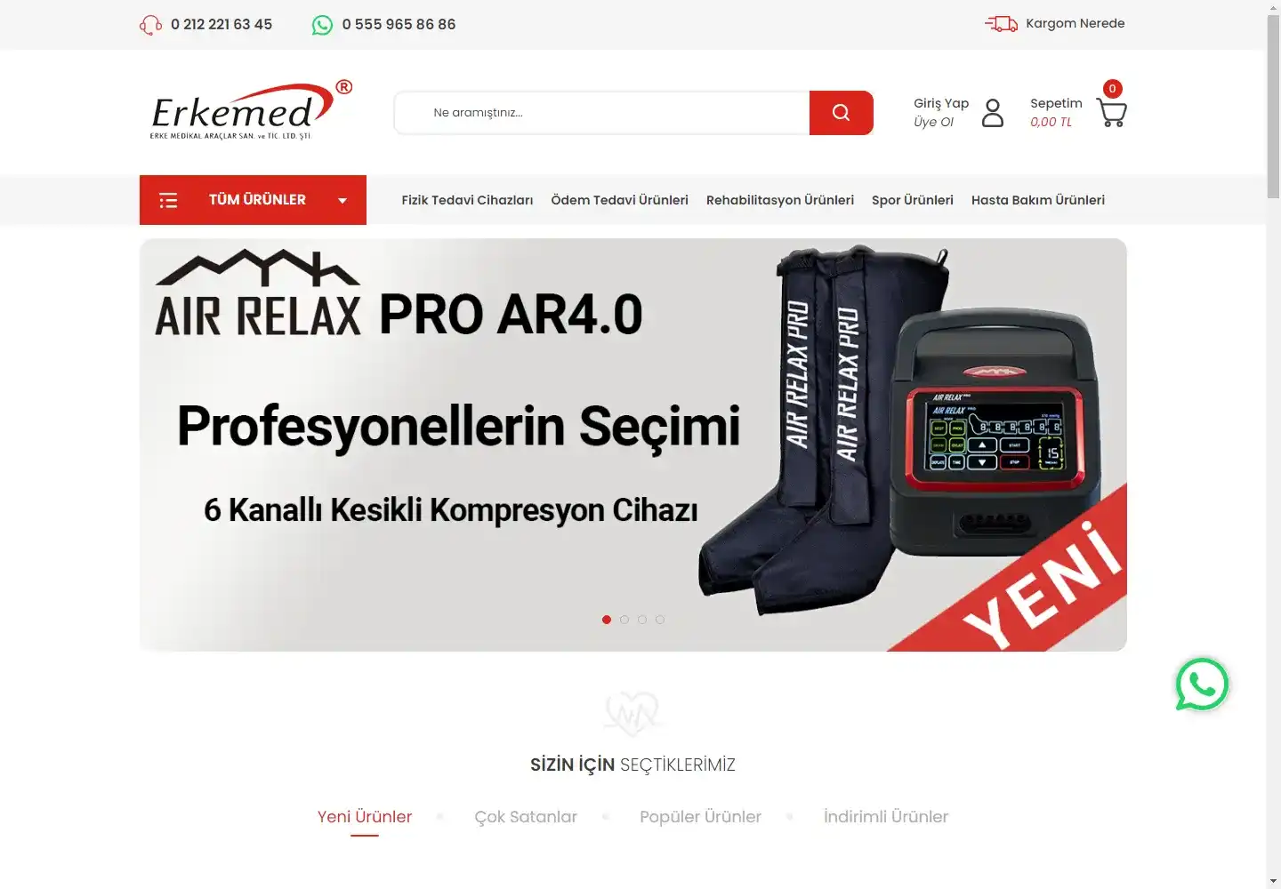 Erke Medikal Araçlar Sanayi Ve Ticaret Limited Şirketi