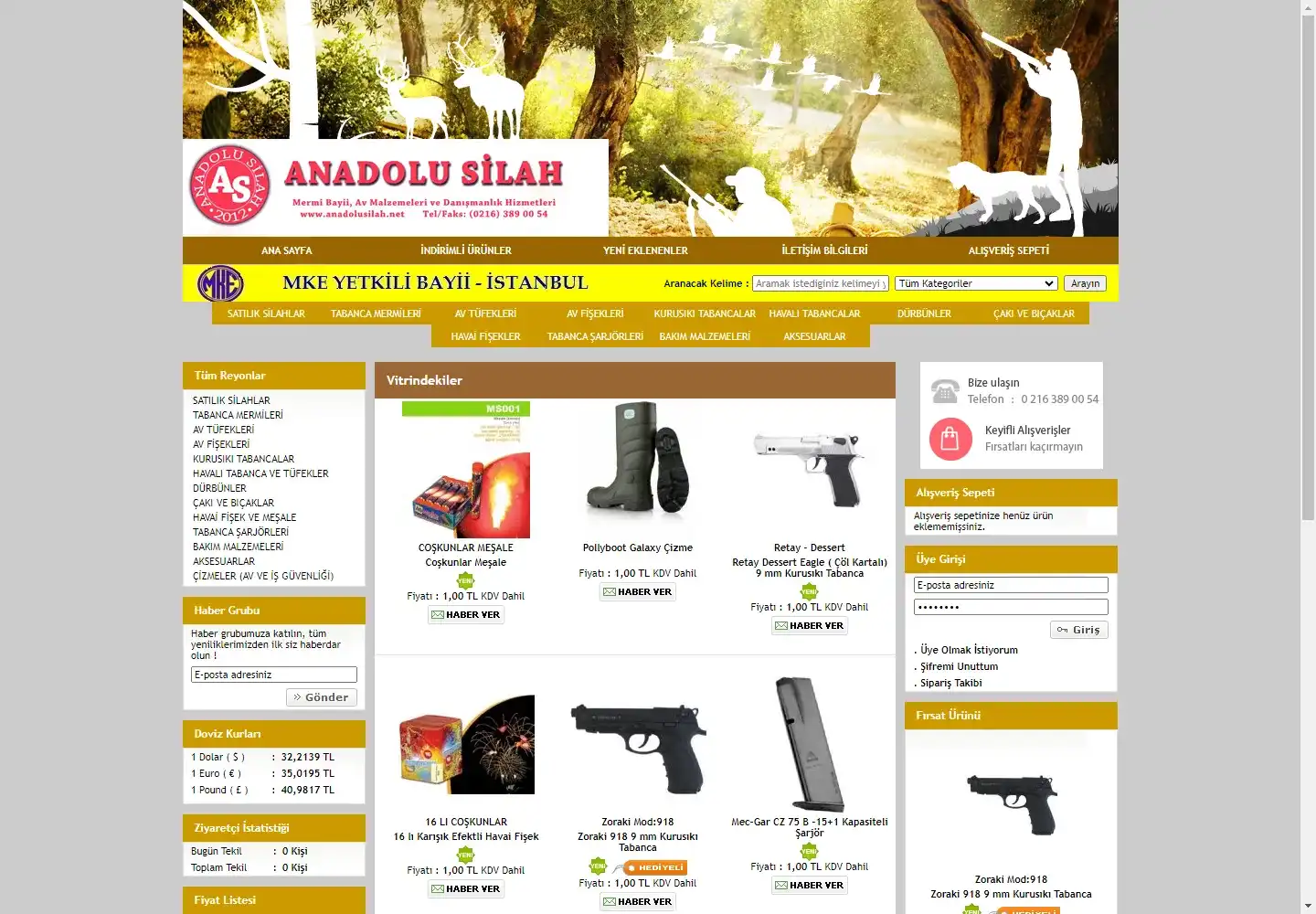 Anadolu Silah Savunma Av Malzemeleri Ve Danışmanlık Hizmetleri Sanayi Ve Ticaret Limited Şirketi